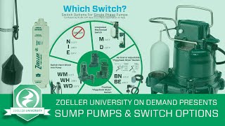 Zoeller Sump Pumps amp Switch Options Webinar [upl. by Dugan151]