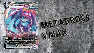 Metagross Vmax Deals 350 Damage by itself Pokemon Trading Card Game [upl. by Shirlie]