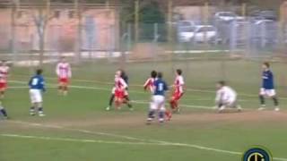 Gol di Balotelli in rovesciata nellInter Primavera [upl. by Yrolam]