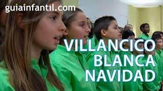 Blanca Navidad 🎄 Feliz Navidad 2023 🎅 Canta villancicos con los niños [upl. by Immac601]