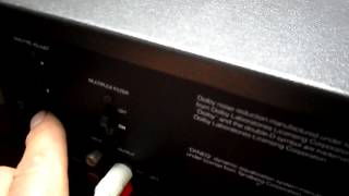 NAD 6240 Cassette Deck amp Vintage TV Speaker Repairs [upl. by Ahsinal]