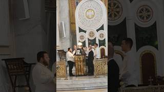 Orthodox Christian chanting in Church Slavonic at the Saint Savas temple in Belgrade Serbia 🇷🇸 [upl. by Daiz693]