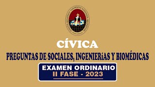 7 PREGUNTAS DE CÍVICA ADMISIÓN A LA UNSA ORDINARIO II FASE 2023 [upl. by Braeunig456]