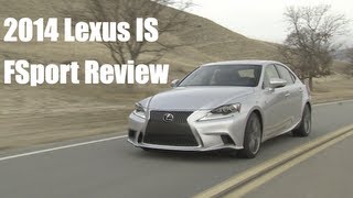 2014 Lexus IS FSport Review on GTChannel [upl. by Bilicki]