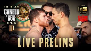 Canelo Alvarez vs Gennadiy GGG Golovkin 3 DAZN Boxing Show Live Prelims [upl. by Yenar]