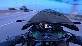 Running Late on a Ninja H2 [upl. by Elimac]