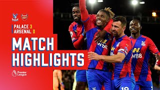 Match Highlights  Crystal Palace 30 Arsenal [upl. by Sahpec]