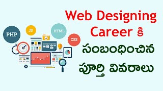 Web Designing Careers in Telugu  Career Opportunities in Web Designing  Courses amp Colleges [upl. by Areta]