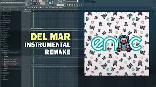 Ozuna amp Doja Cat amp Sia  Del Mar FL Studio Remake  Free FLP [upl. by Boar985]