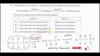 970111MJ24Q31 Cambridge International AS Level Chemistry MayJune 2024 Paper 11 Q31 [upl. by Aseiram]