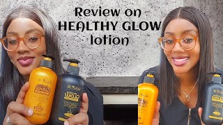 review on healthy glow lotion  safe brightening to lightening lotion [upl. by Oznerol997]