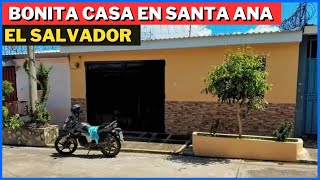 SE VENDE BONITA CASA EN SANTA ANA EL SALVADOR [upl. by Enaoj]