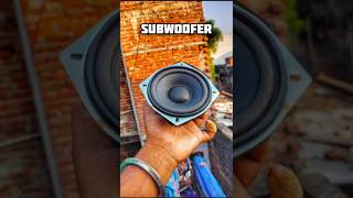 4 inch subwoofer testing  mini DJ setup  djsetup shorts diy dj [upl. by Eylrac976]