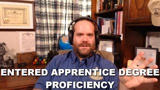 Entered Apprentice Degree Proficiency [upl. by Scheld]