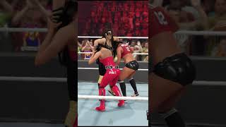 The Bella Twins Tag Team Finisher to Nikki ASH😍🔥 WWE 2K23 shorts [upl. by Getraer539]