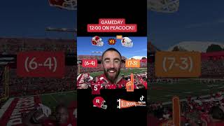 IT’S GAMEDAY Rutgers hosts 24 Illinois at 1200 on Peacock Let’s gooo Go Rutgers rutgers [upl. by Painter]