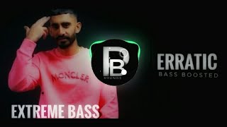 Erratic BASS BOOSTED Sultaan latest punjabi song 4k [upl. by Edahc373]