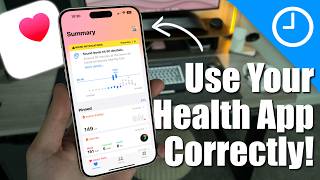 How to correctly use The Health App  Apples Most Underrated App [upl. by Metts]