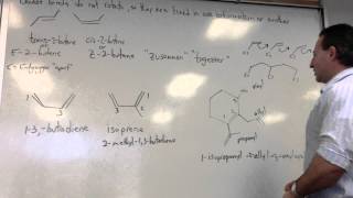 Nomenclature Alkenes Answers to 24 to 26 and practice [upl. by Dez]