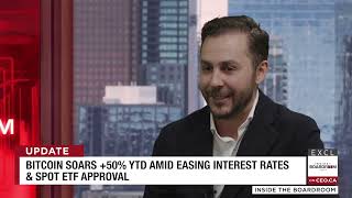 Bitcoin Soars 50 YTD Amid Easing Interest Rates amp Spot ETF Approval [upl. by Bourgeois]