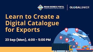 Learn to Create a Digital Catalogue for Your Export Business  23 September 2024 [upl. by Francois]