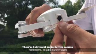 How To Fly ZEROTECH DOBBY Pocket Selfie Drone [upl. by Earized]