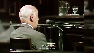 🗣️ ALEJANDRO AGUSTÍN LANUSSE ⚖️ en el Juicio a las Juntas Militares Año 1985 [upl. by Uno]