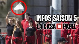 LA CASA DE PAPEL  INFOS SUR LA SAISON 5 [upl. by Nitsuga]