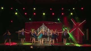 Showdans Moulin rouge senioren dansmariekes Kaninefaaten 20172018 [upl. by Feriga974]