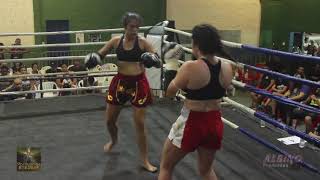 PORTUÁRIOS STADIUM  Karina Alves MT Santista x Daline Silvestre Bloody MT 70 kg [upl. by Irodim]