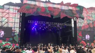 지산 밸리록 2017  RADWIMPS  전전전세前前前世 떼창 Live at Jisan South Korea [upl. by Cirederf]