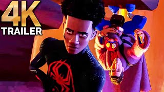 SPIDER MAN ACROSS THE SPIDER VERSE All CLIPS  Trailer 4K ULTRA HD 2023 [upl. by Cook756]