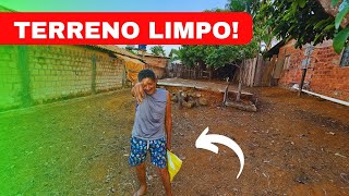 SEU MILTON MUITO FELIZ VEJA COMO FICOU O TERRENO DEPOIS DE LIMPO [upl. by Seema1]