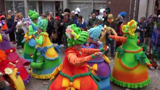 Dn opstoet Kruikenstad  Tilburg Carnaval 2017 [upl. by Ycats]