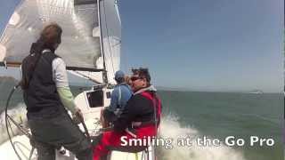 Double Trouble J125 Pacific Cup Sail Check [upl. by Elamrej]