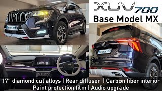 BEST MODIFIED XUV700 BASE MODEL MX📞9820187037 [upl. by Abbottson]