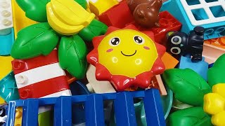 2 combinations Marble run race ASMR ☆ Build an exciting and easy marble run with lego duplo [upl. by Akitahs]