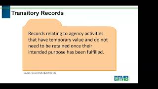 112823  MACD Records Retention Webinar [upl. by Ocsic]