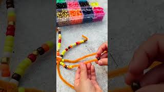 Beaded Indian Corn Pipe Cleaner Fine Motor Craft for Kids autumncrafts preschool [upl. by Lunsford912]