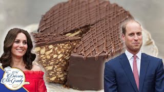 Former Royal Chef Revisits Prince Williams Chocolate Biscuit Grooms Cake for the 10th Anniversary [upl. by Inohs241]