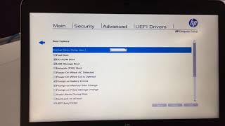 Enable UEFI HP 840 G3 [upl. by Enalahs]