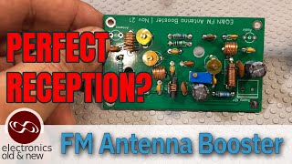 Can we get perfect FM reception with this Antenna Booster PCBWay [upl. by Mazlack]