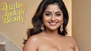 4K Indian AI Lookbook Model Divya  AI Art  Viral Stairway Photoshoot at Ludhiyana [upl. by Kemble]