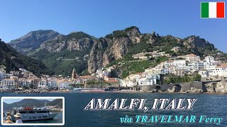 AMALFI from SALERNO via the sea [upl. by Etteniuq]