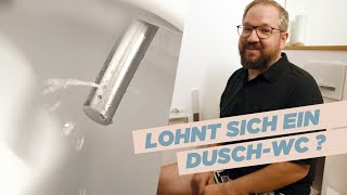 Lohnt sich ein DuschWC Duravit Sensowash Starck f  die smarte Toilette mit Dusche Föhn und App [upl. by Ainattirb]