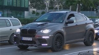 Hamann BMW X6M Tycoon EVO  Revs and Accelerations [upl. by Feldt]