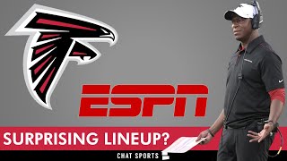 Atlanta Falcons SURPRISE Starting Lineup Revealed By ESPN Going Into Training Camp  Falcons Rumors [upl. by Onaicnop999]