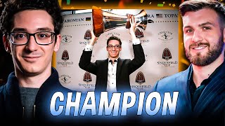 Fabiano Caruana Defends The Title  CSquared [upl. by Berna]