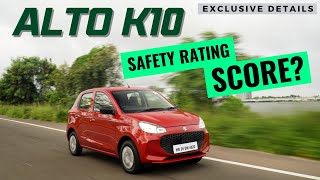 2022 Maruti Alto K10  Reality of GNCAP crash test  Exclusive [upl. by Spiegelman]