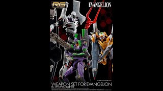 RG EVANGELION WEAPON SET [upl. by Aivilys]